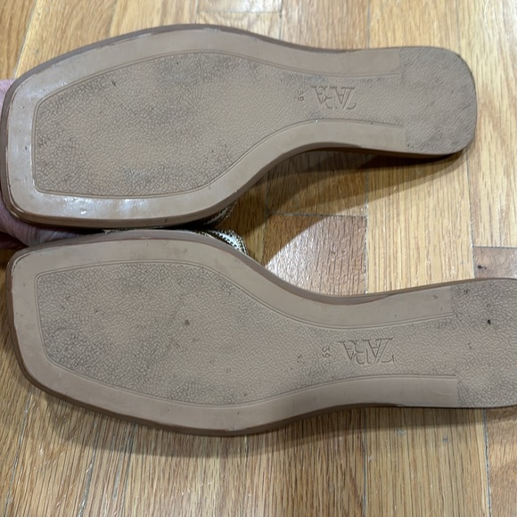 Zara sparkly flat sandals - Picture 3 of 3